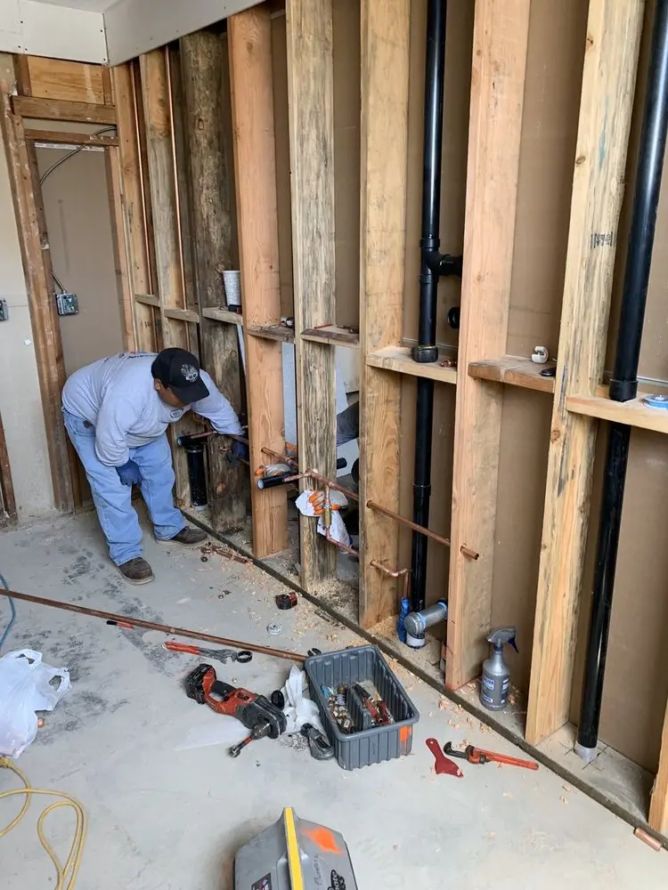 Commercial rough-in plumbing for Gas Line Repair in Thonotosassa